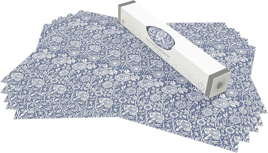 Fragrant LAVENDER Scented Drawer Liners in BLUE William Morris Design