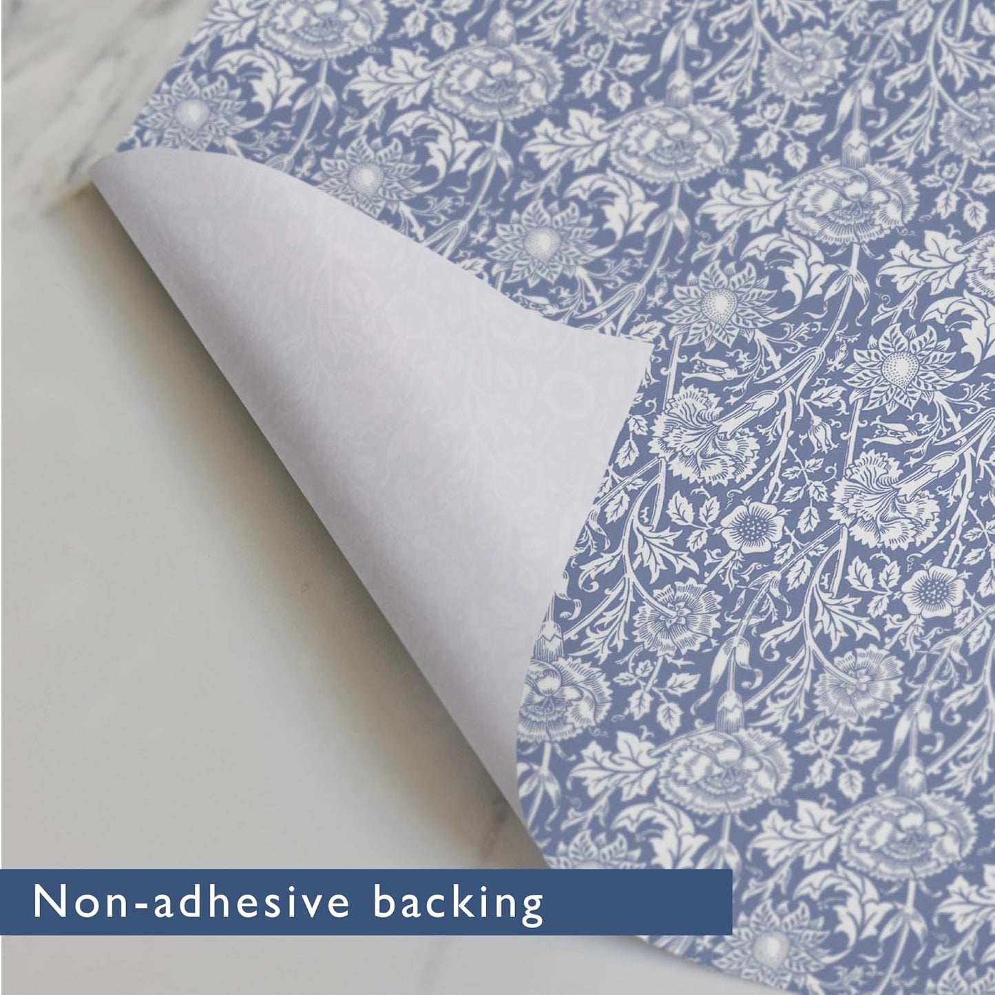 Fragrant LAVENDER Scented Drawer Liners in BLUE William Morris Design