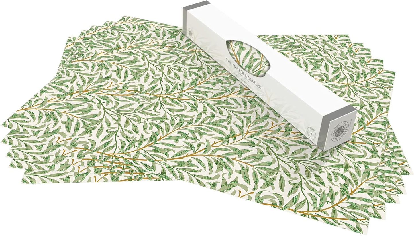 Fragrant FRESH LINEN Scented Drawer Liners in a WILLIAM MORRIS