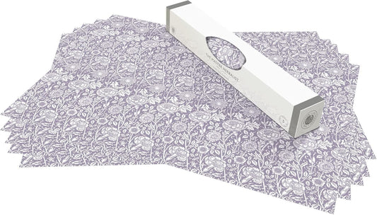 Fragrant LILAC Scented Drawer Liners in a PURPLE William Morris Design